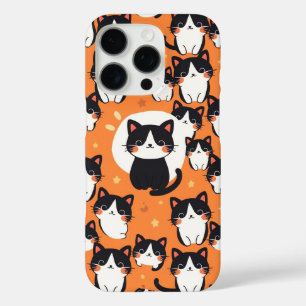 Schattig Kat Patroon iPhone 16 Pro Hoesje