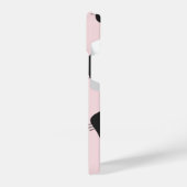 schattig kat patroon iPhone hoesje (Linkerkant)