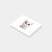 schattig kat post-it® notes (Schuin)