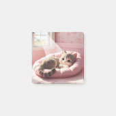 Schattig Kat Post it Post-it® Notes (Voorkant)
