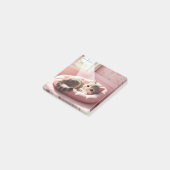 Schattig Kat Post it Post-it® Notes (Schuin)