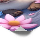 Schattig Kat Poster (Hoek)