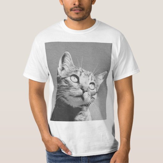 Schattig Kat T-shirt (Voorkant)