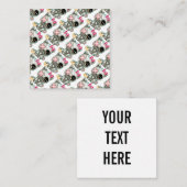 Schattig Kat Zombie Notitiekaartje (Voorkant / Achterkant)