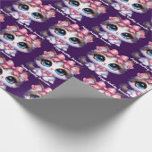 schattig katje Inpakpapier (Hoek)