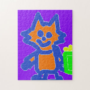 Schattig katje legpuzzel