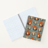 schattig kattebiljet notitieboek (Binnen)
