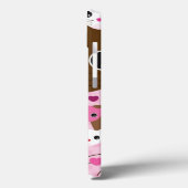 schattig kattenachtergrond Case-Mate iPhone case (Achterkant / Links)