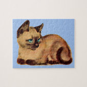 schattig kattenkatje legpuzzel (Horizontaal)