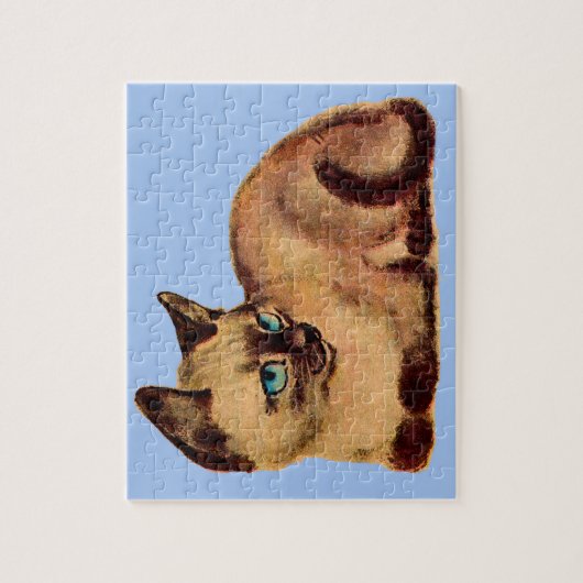 schattig kattenkatje legpuzzel (Verticaal)