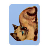 schattig kattenkatje magneet (Verticaal)