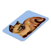 schattig kattenkatje magneet (Linkerzijde)