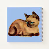 schattig kattenkatje notitieboek (Achterkant)