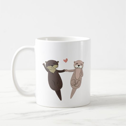 Schattig Kattenkoppel Koffiemok (Links)