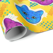 Schattig kattenpapier cadeaupapier (Rol Hoek)