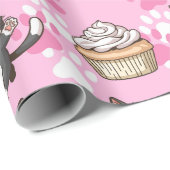 Schattig kattenpapier cadeaupapier (Rol Hoek)