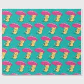 Schattig kattenpapier cadeaupapier (Vlak)