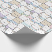 Schattig kattenpapier cadeaupapier (Hoek)