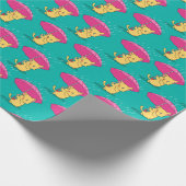 Schattig kattenpapier cadeaupapier (Hoek)