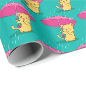 Schattig kattenpapier cadeaupapier (Rol Hoek)