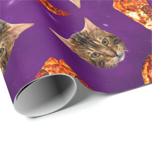 Schattig kattenpapier cadeaupapier (Rol Hoek)