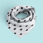 Schattig kattenpatroon bandana<br><div class="desc">Schattige zwarte en witte katten hebben een naadloos patroonontwerp dat perfect is voor de kattenvrouw in je leven.</div>