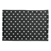 Schattig kattenpatroon kussensloop (Achterkant)