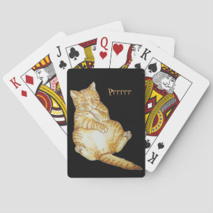 schattig kattenslaapgember kattenkeukenontwerp pokerkaarten