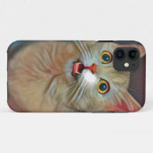 Schattig kattewerk Case-Mate iPhone case (Achterkant (horizontaal))