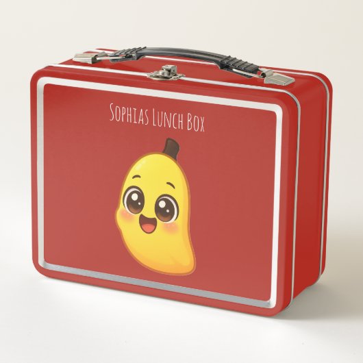 Schattig Kawaii Banaan Lunch Design (Voorkant)