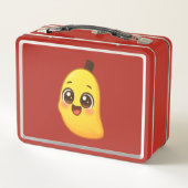 Schattig Kawaii Banaan Lunch Design (Achterkant)