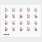 Schattig Kawaii Boba Thee Karakter Sticker (Vel)