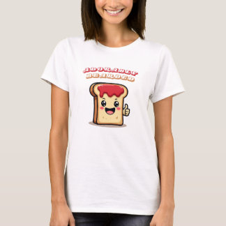 Schattig Kawaii Brood T-shirt Schattige en Gezelli