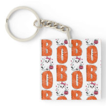 Schattig Kawaii Geest “Boo” Halloween Ontwerp