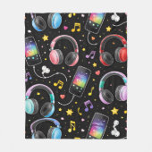 Schattig Kawaii Grafisch Fleece Deken (Voorkant)
