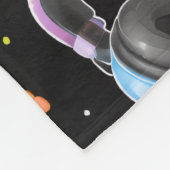 Schattig Kawaii Grafisch Fleece Deken (Hoek)