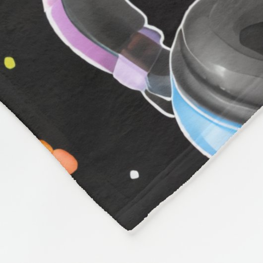 Schattig Kawaii Grafisch Fleece Deken (Hoek)