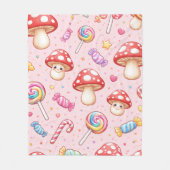 Schattig Kawaii Grafisch Fleece Deken (Voorkant)