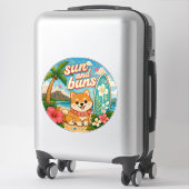 schattig kawaii hawaii  sticker (Koffer)