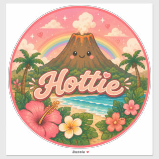 schattig kawaii hawaii  sticker