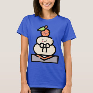 Schattig Kawaii Kagami Mochi T-shirt