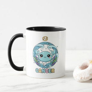 Schattig Kawaii Kanker Sterrenbeeld Mok