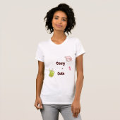 Schattig kawaii knus+schattig t-shirt (Voorkant volledig)