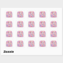 Schattig Kawaii Love You Bunny Konijn Pastel Roze 