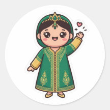 Schattig Kawaii Marokkaanse Caftan Traditionele Gr