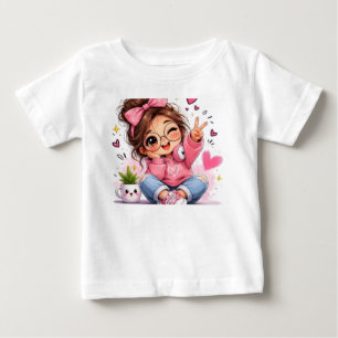 Schattig Kawaii Meisje Roze Strik Esthetiek