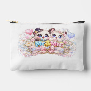 Schattig Kawaii Mijnheer en Mevrouw Panda Koppel P Etui