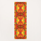 schattig kawaii oranje geel rood kleurig gummy bee yogamat (Voorkant)