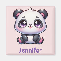 Schattig Kawaii Panda gepersonaliseerd ontwerp