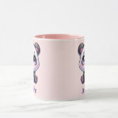 Schattig Kawaii Panda gepersonaliseerd ontwerp Mok (Midden)